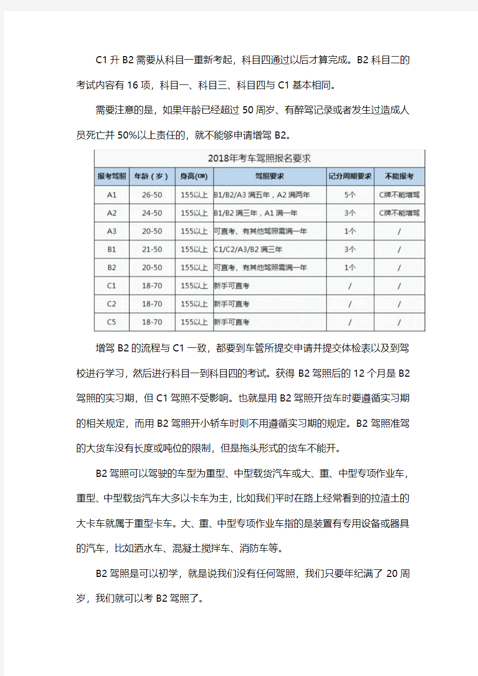 C1升b2需要再考几科