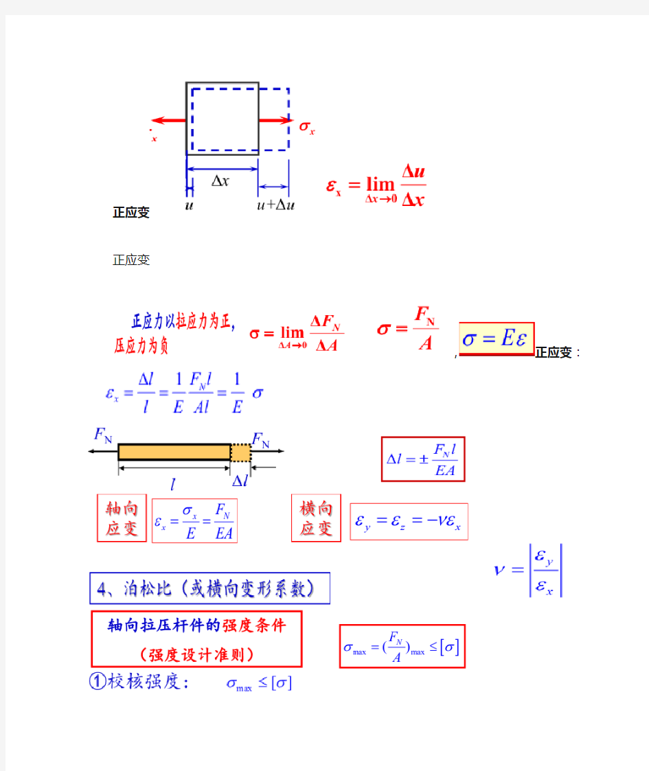 工程力学(静力学与材料力学)公式整理