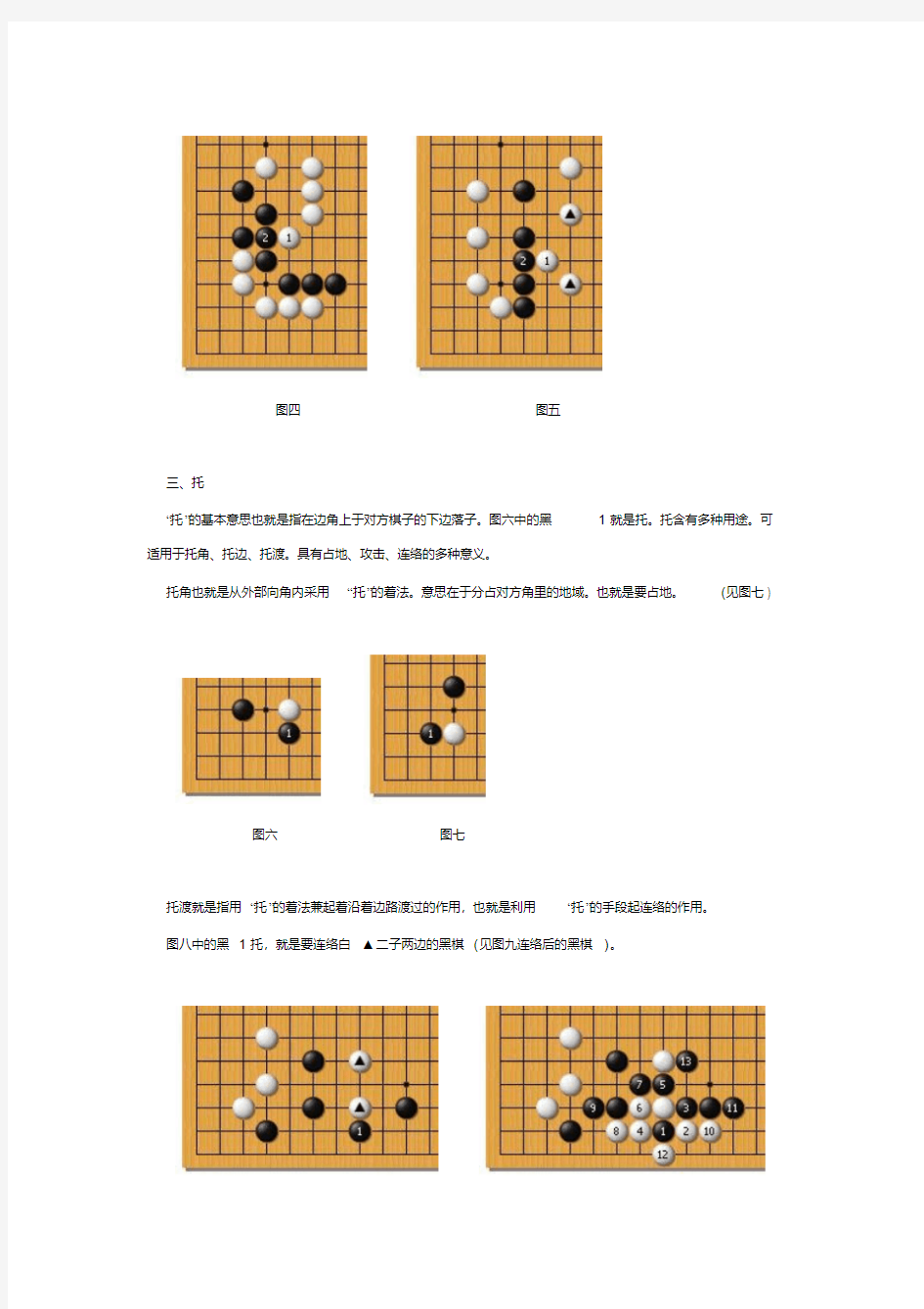 围棋之围棋常用术语 