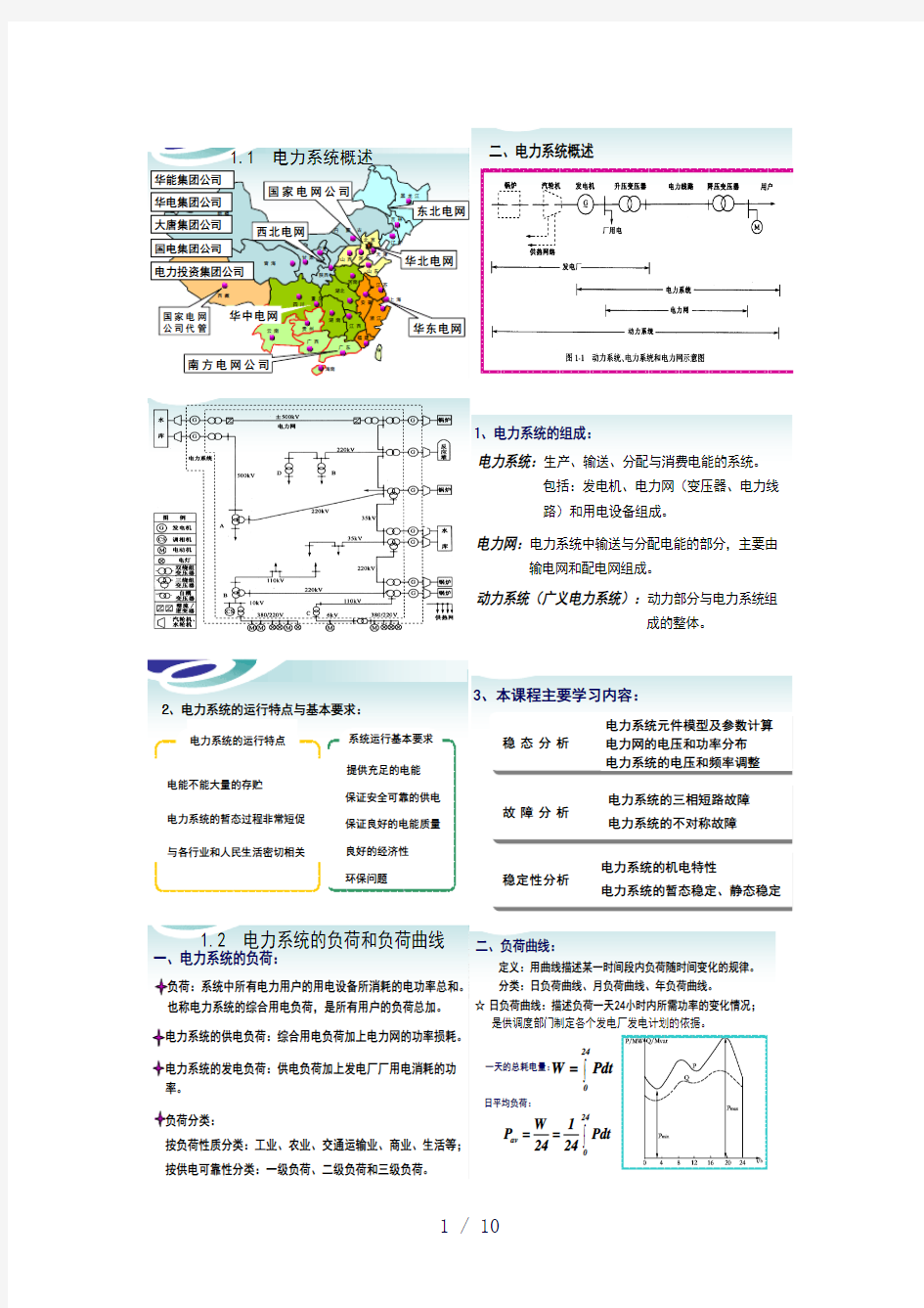 电力系统分析word版