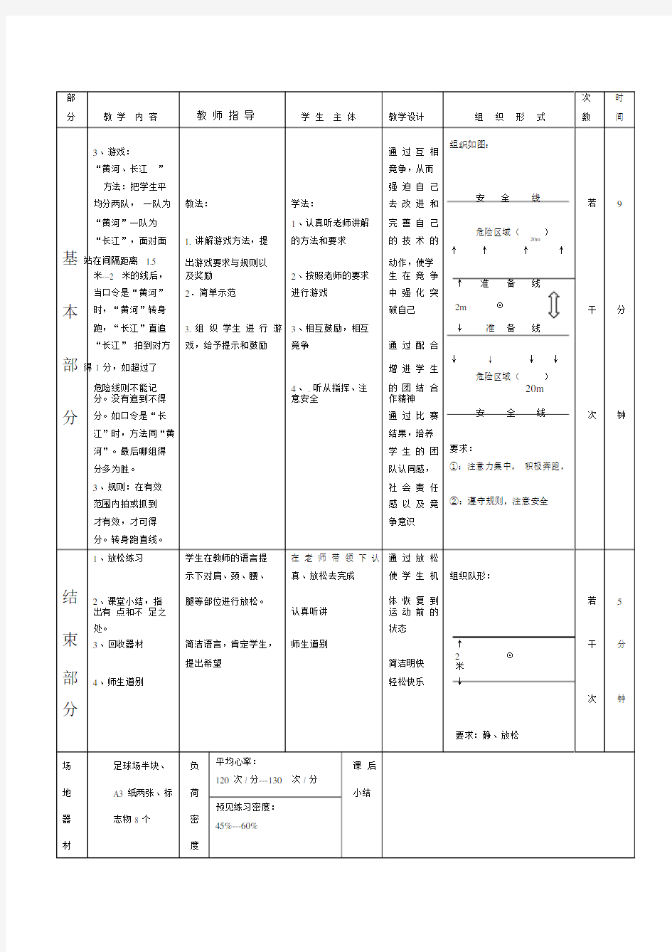 六年级体育公开课教案.docx