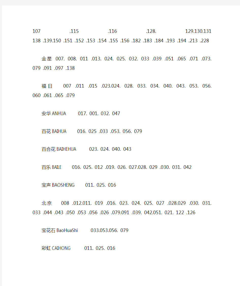 大众合、众合之星三合一chunghop万能电视遥控器代码表及使用方法说明书