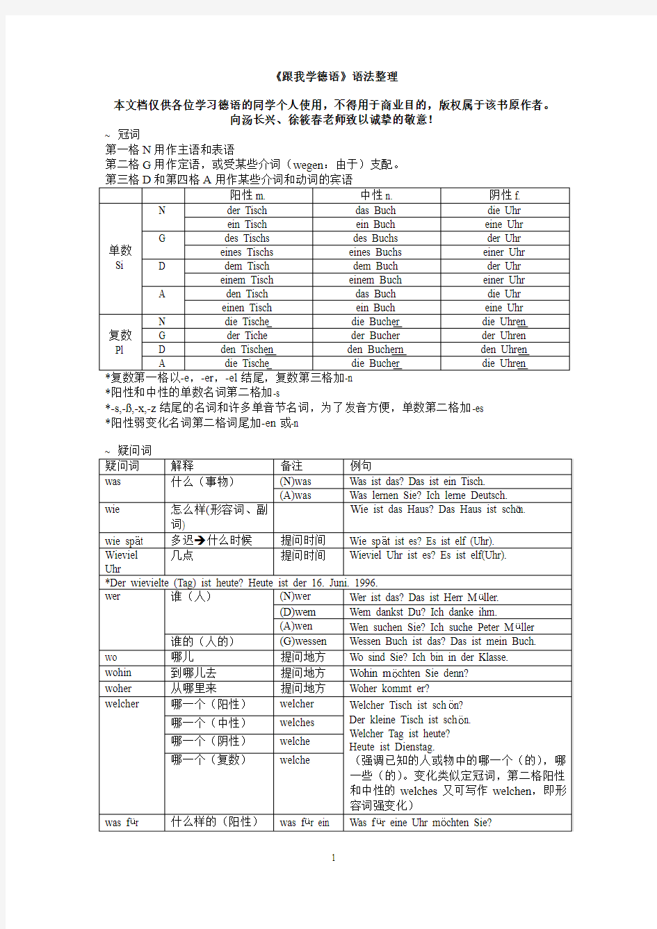 德语语法