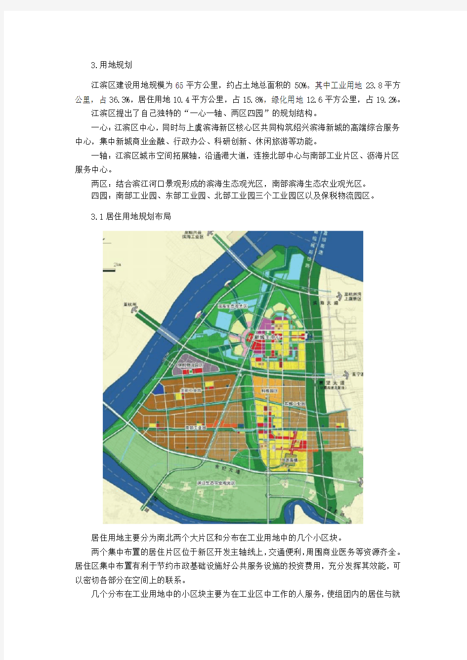 绍兴滨海新城区域分析
