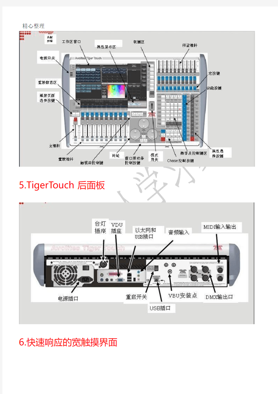 老虎触摸珍珠控台----详细简介