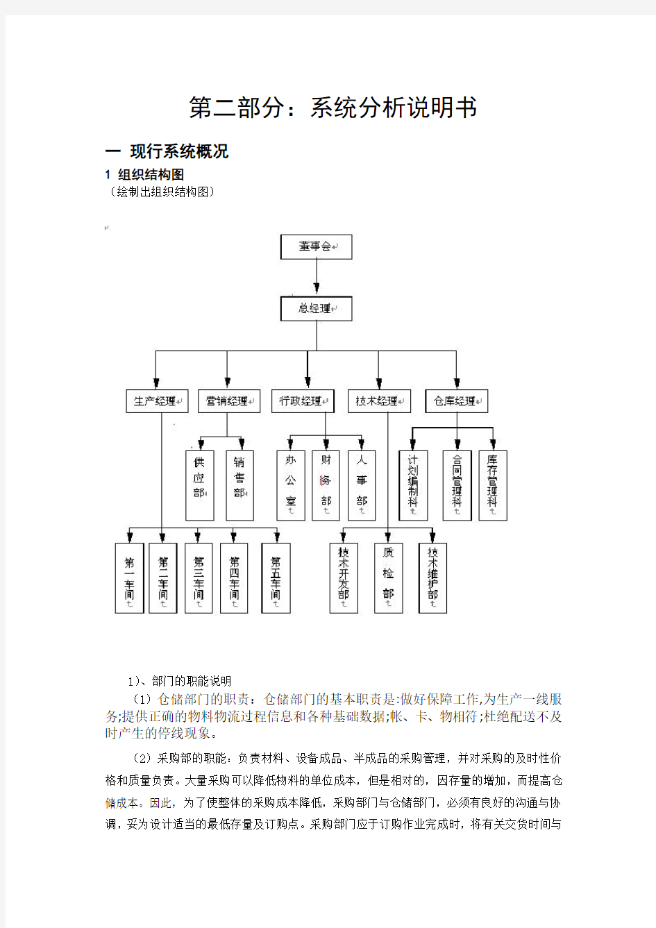 仓库管理信息系统课程设计