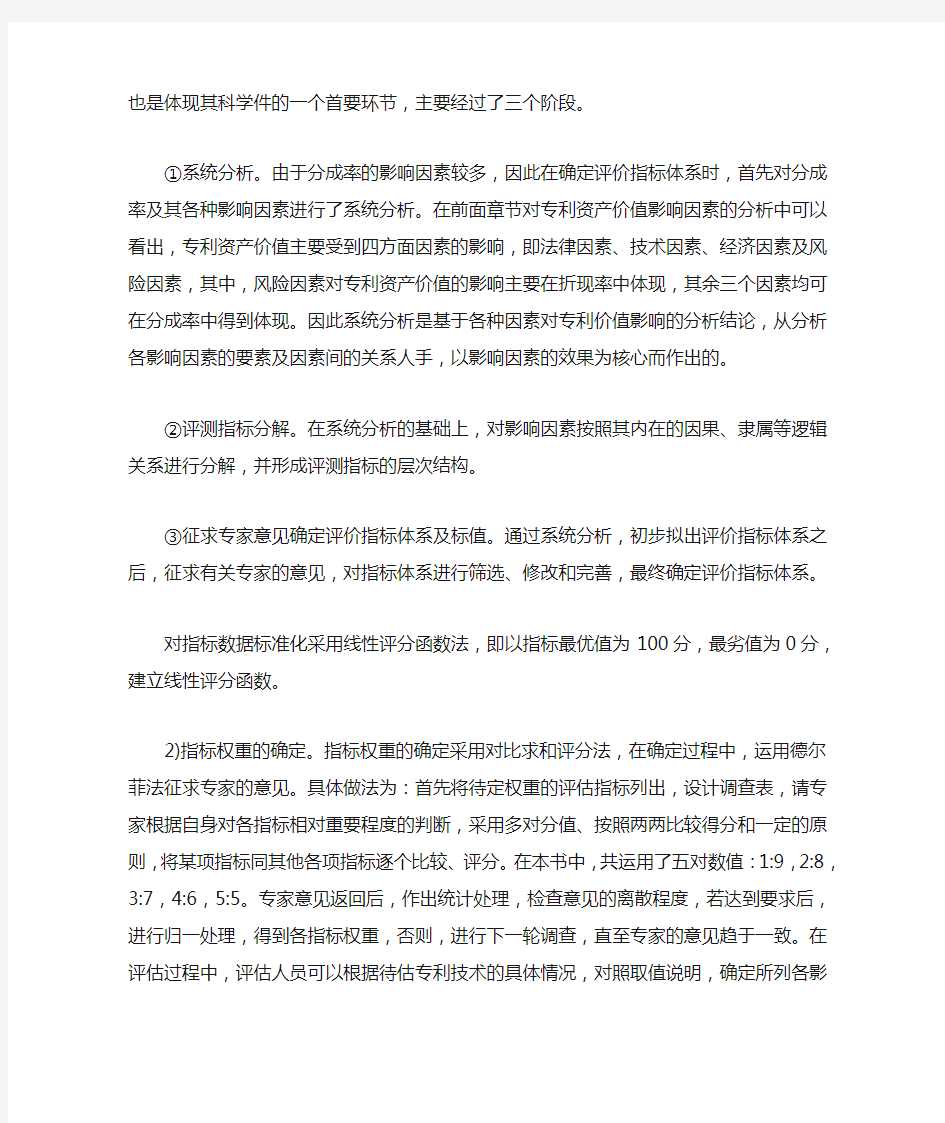 专利资产评估如何确定分成率