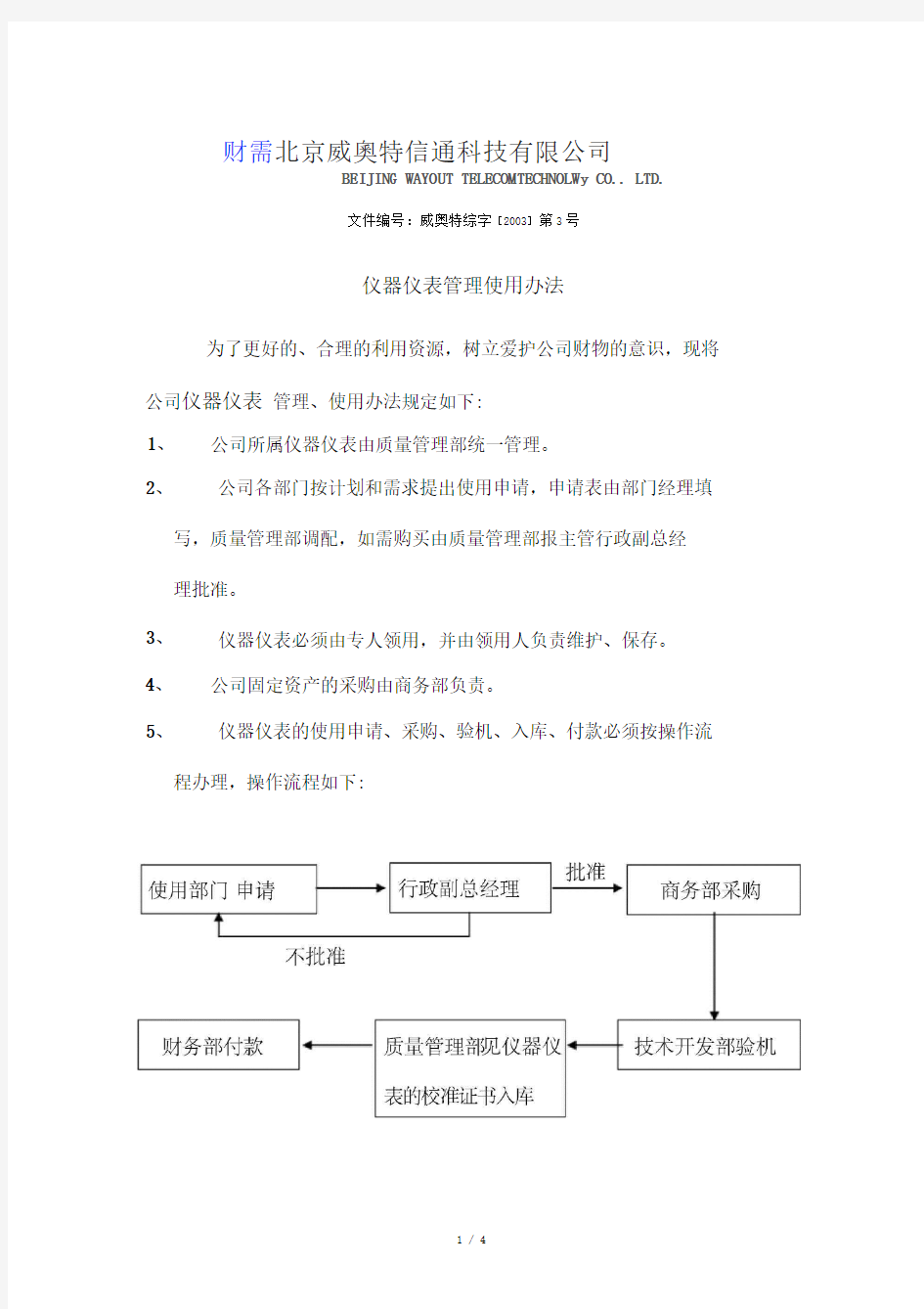 企业常用管理表格汇编205