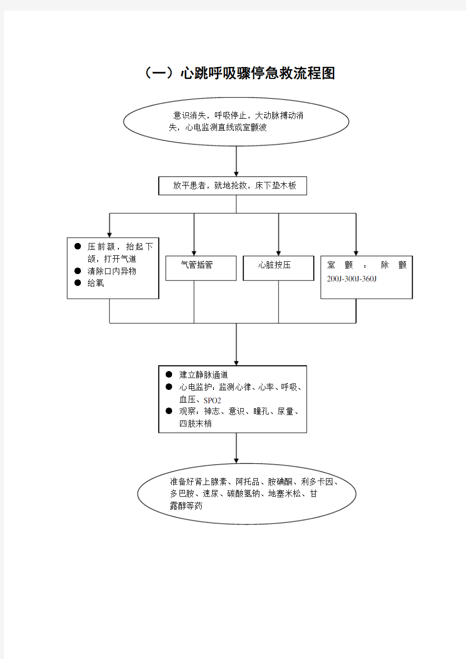 紧急意外抢救预案