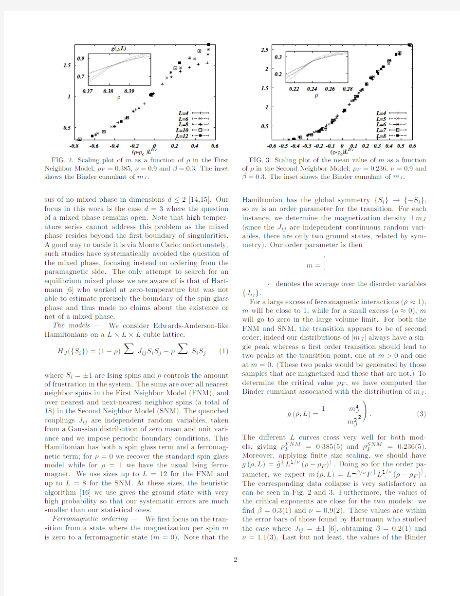 Absence of an equilibrium ferromagnetic spin glass phase in three dimensions