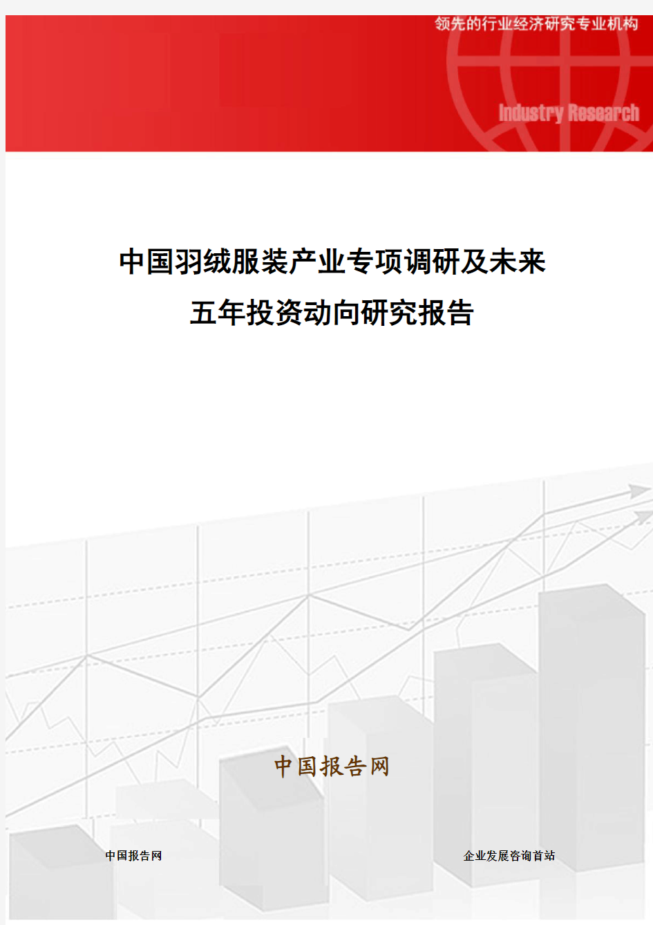 中国羽绒服装产业专项调研及未来五年投资动向研究报告