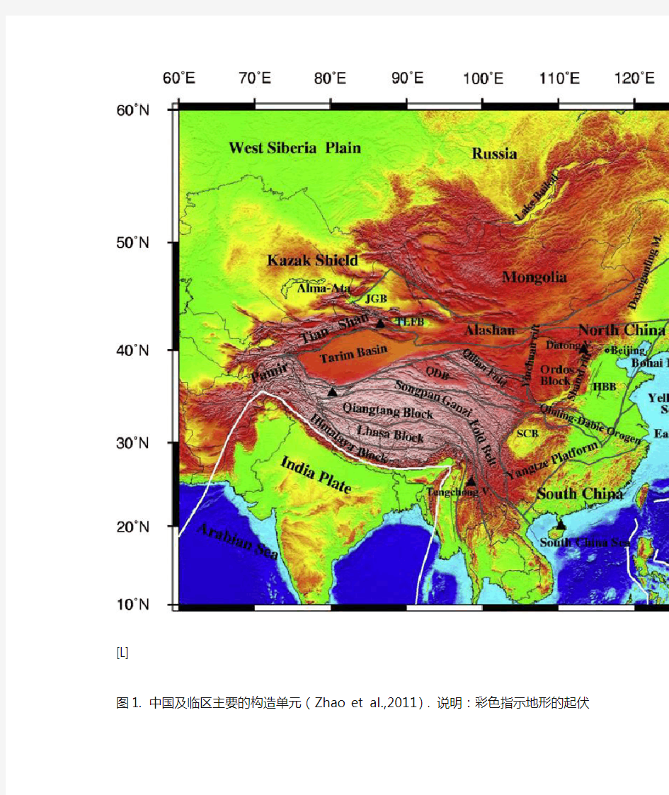 中国大地构造格局(经典转载)