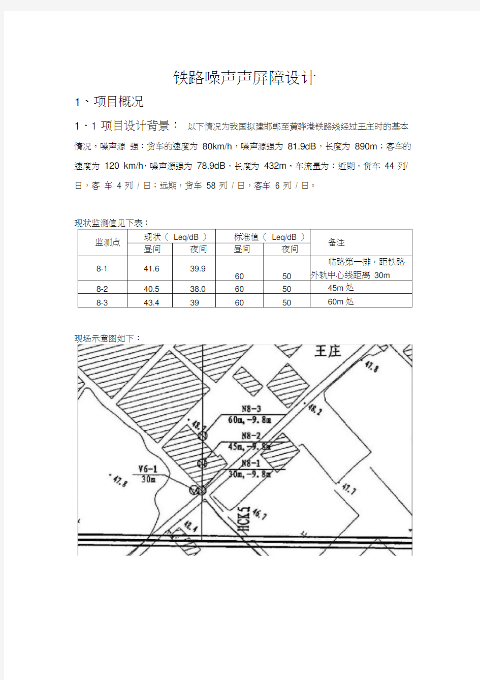 铁路噪声声屏障设计说明