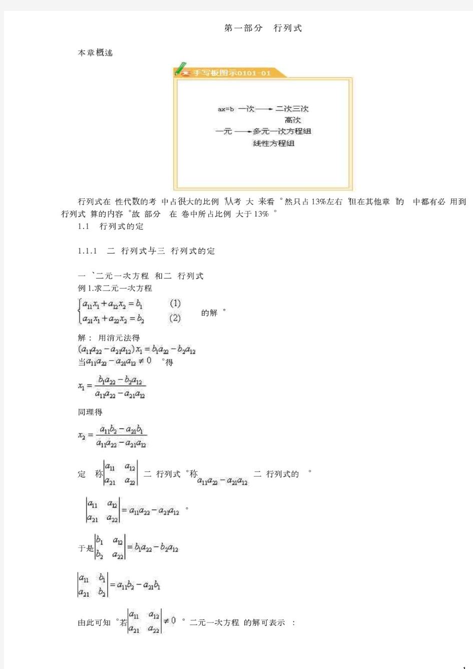 自考04184线性代数讲义