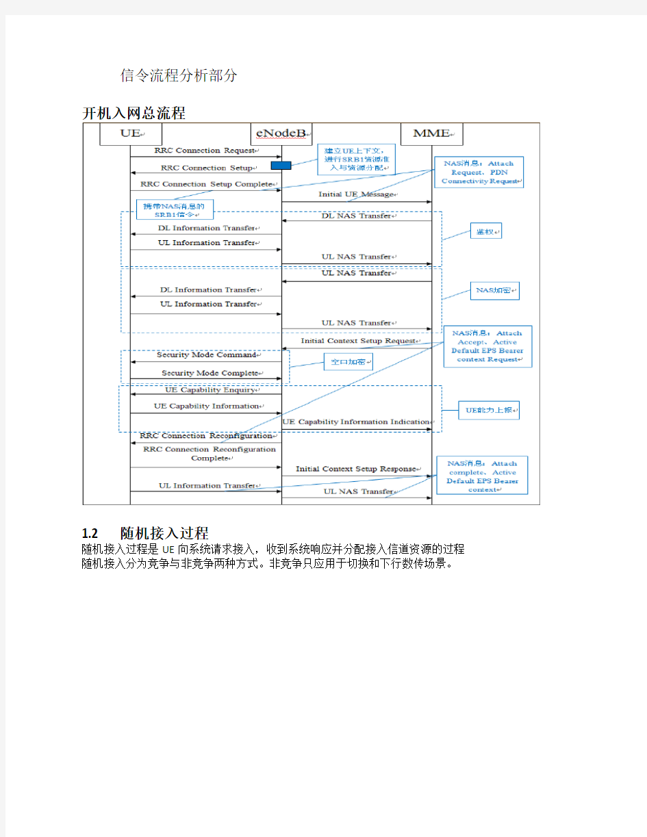 信令流程分析部分