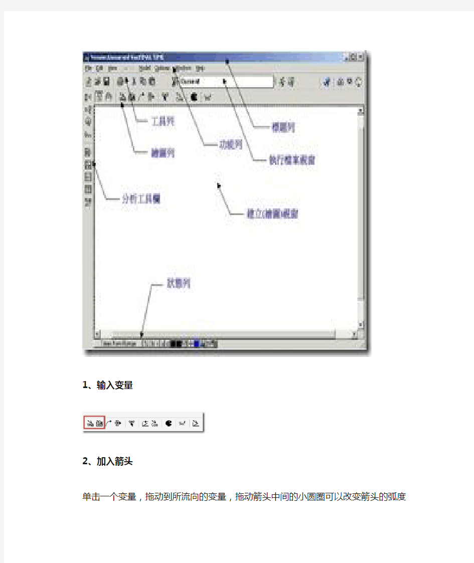 vensim软件使用说明