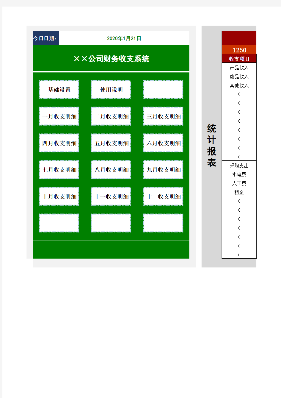 公司财务收支管理系统pl