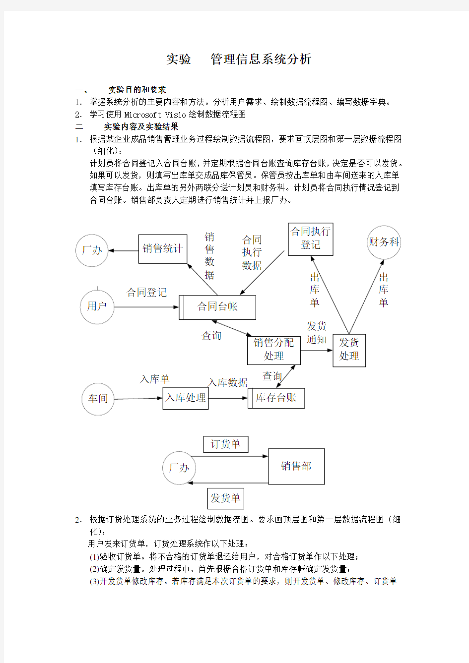 管理信息系统分析