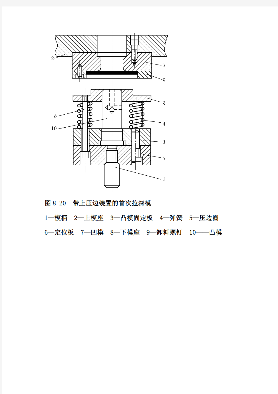 我的拉伸模具设计