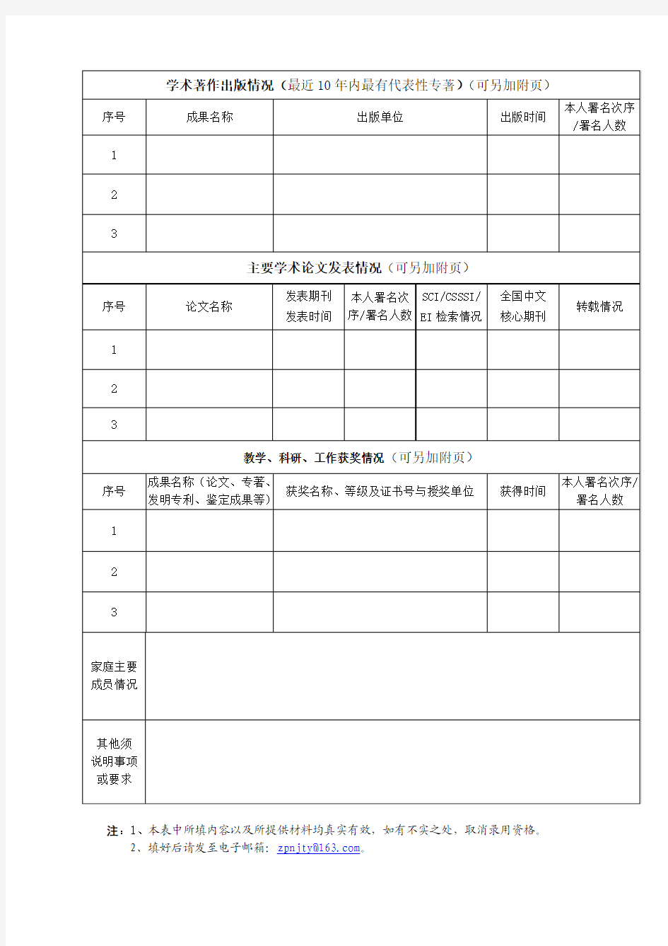 2. 南京特殊教育师范学院公开招聘人员基本信息表