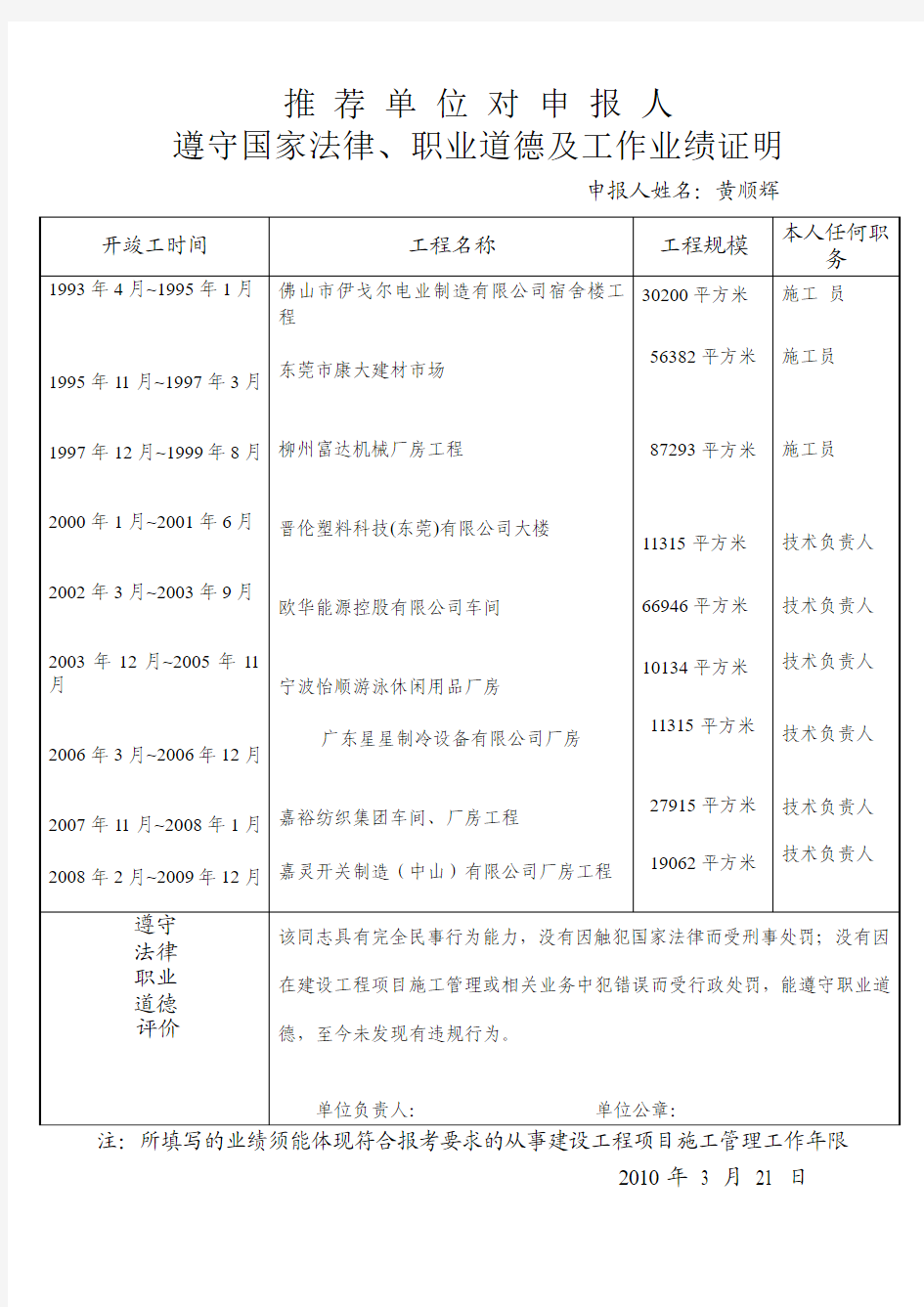 二级建造师职业道德