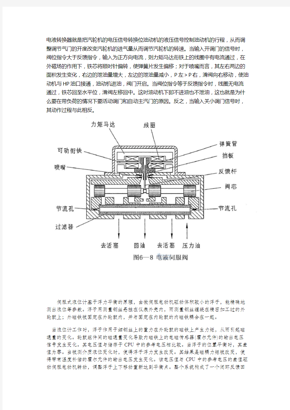 电液转换器