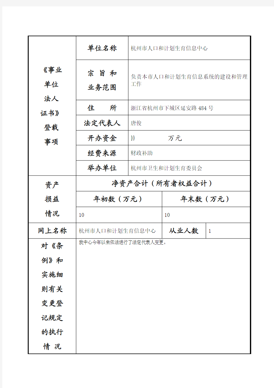 统一社会信用代码