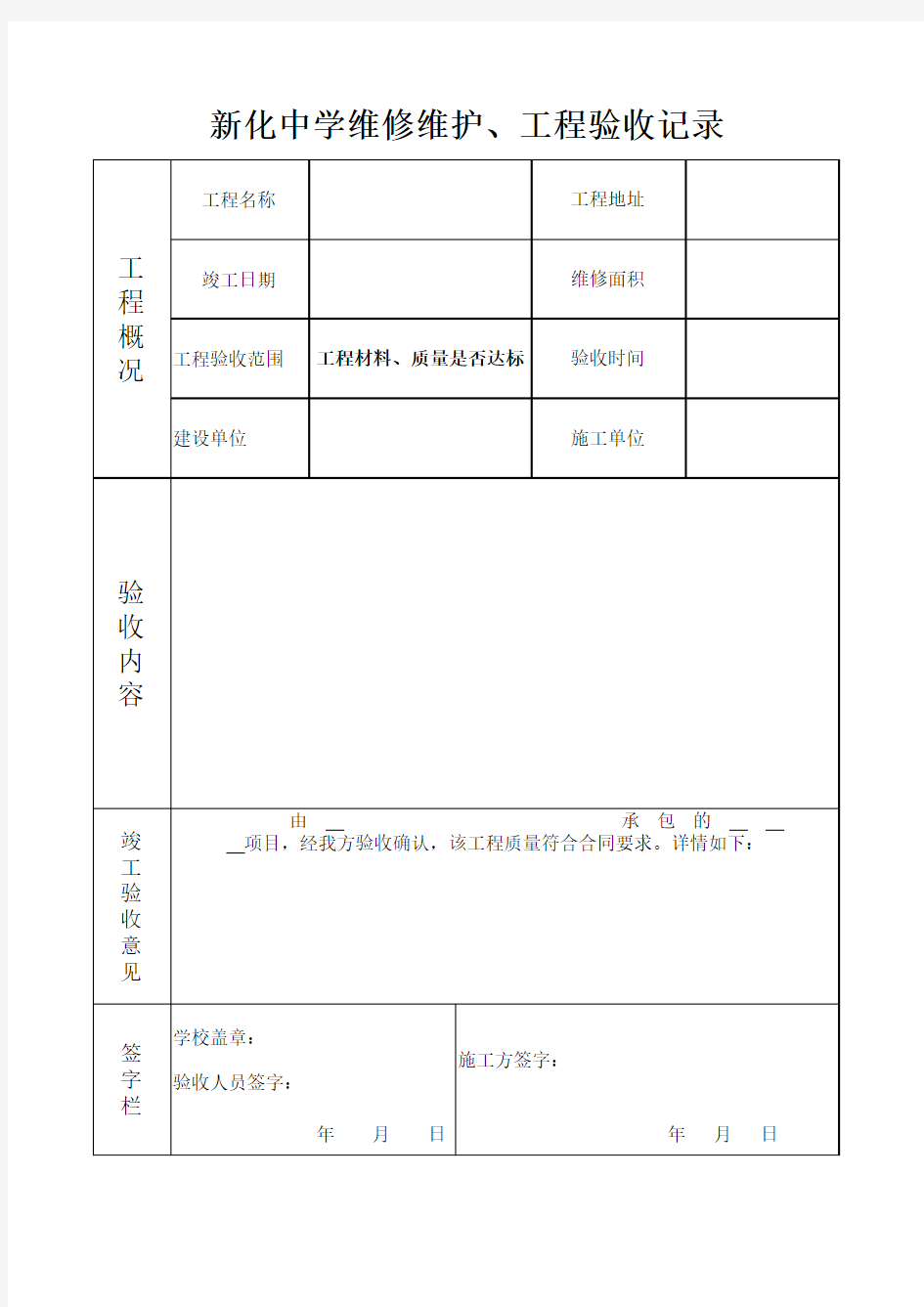 采购询价对比表(样表)