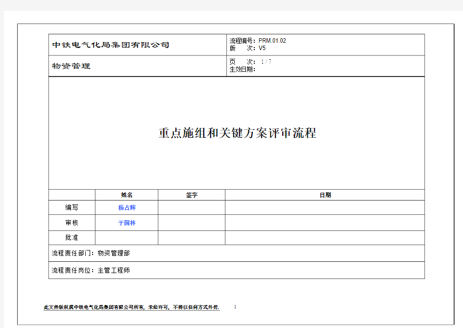 项目部物资验收流程