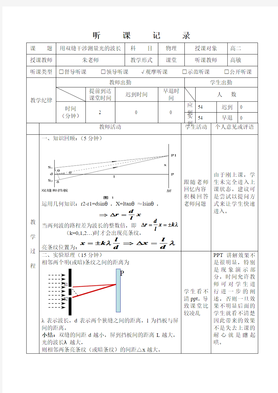 听课记录2