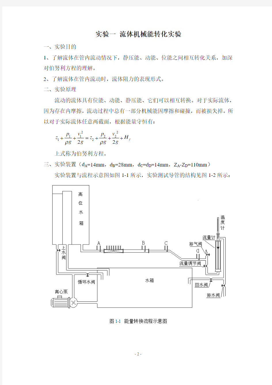 化工原理实验讲义教材