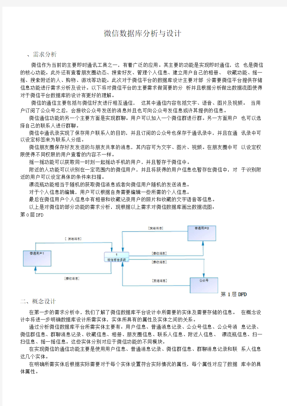 微信数据库分析与设计