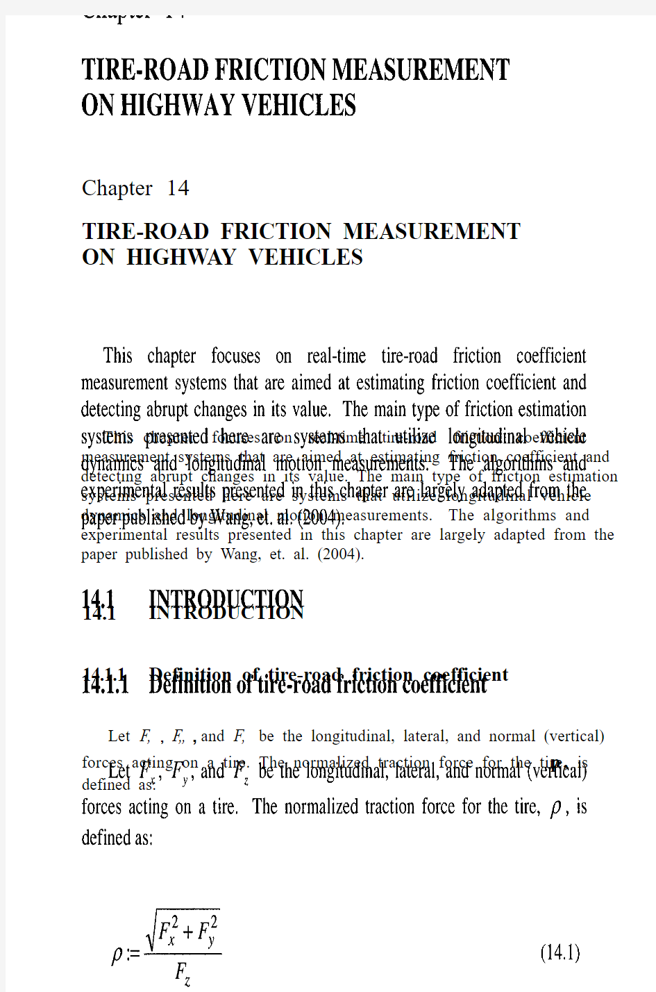 Chapter14 Tire-Road Friction Measurement on Highway Vehicles(33)