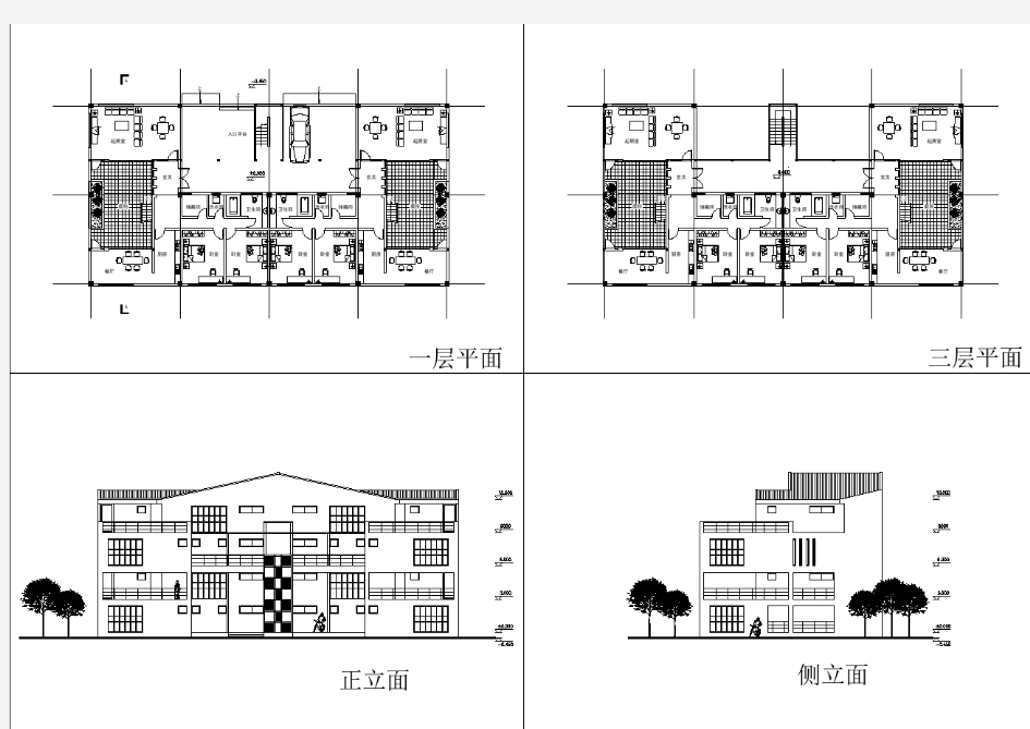 别墅建筑设计方案 (1)