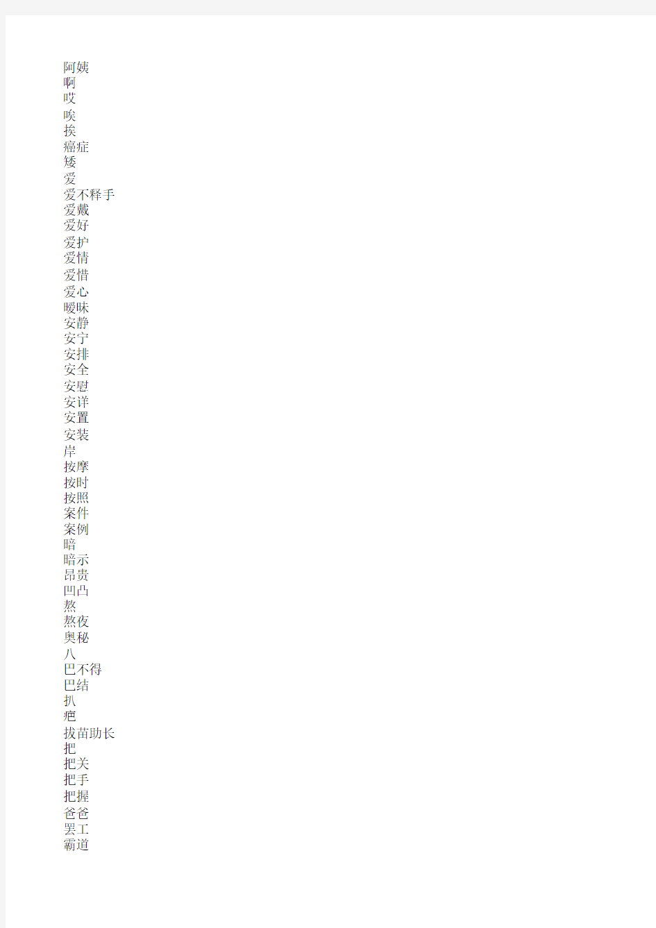 HSK6级词汇.pdf