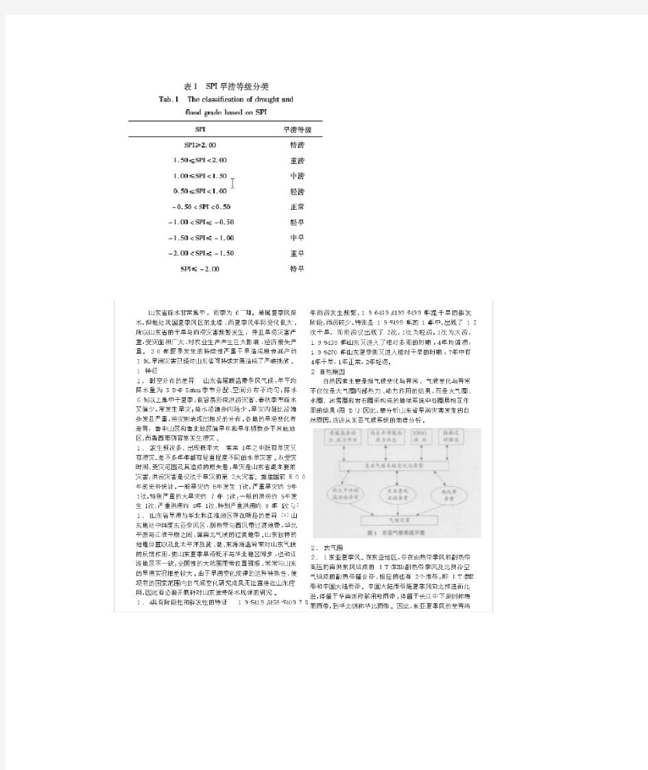 洪涝灾害的标准