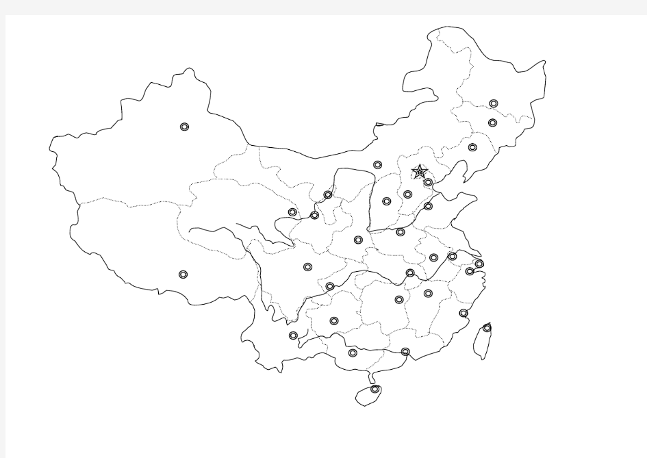 中国政区、中国地形填图