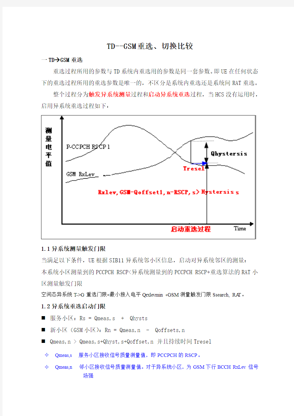 23G重选,系统内间切换比较