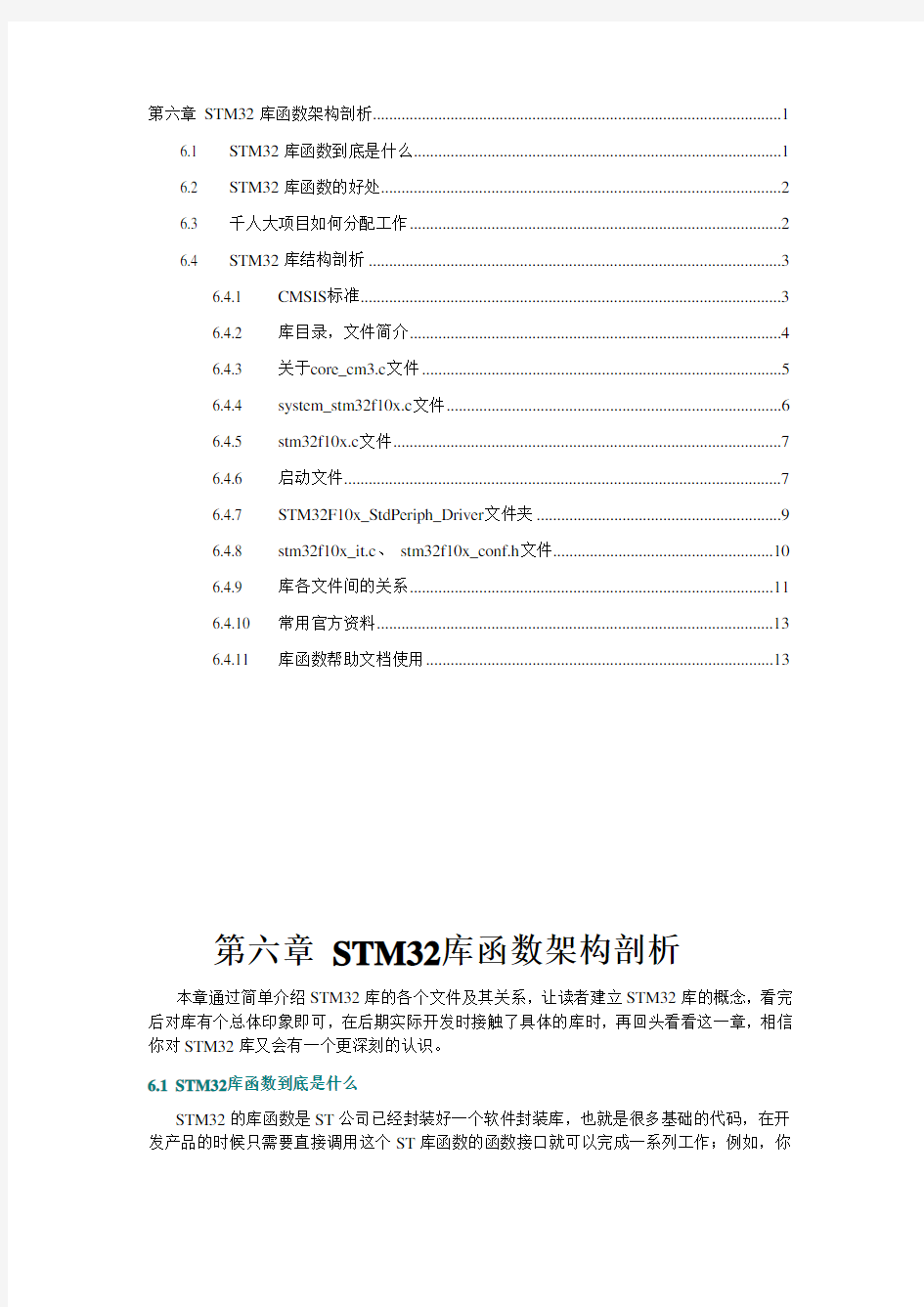 STM32库函数架构剖析篇
