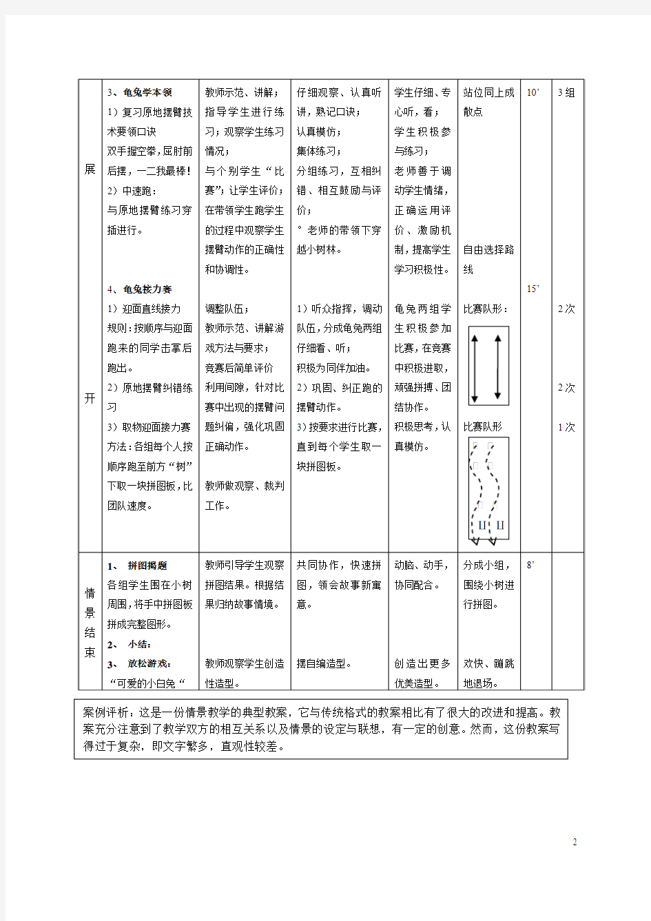 龟兔赛跑教案