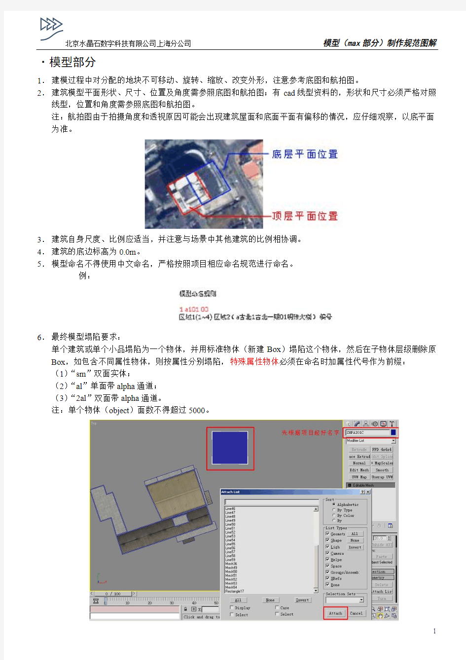 建筑模型制作规范图解