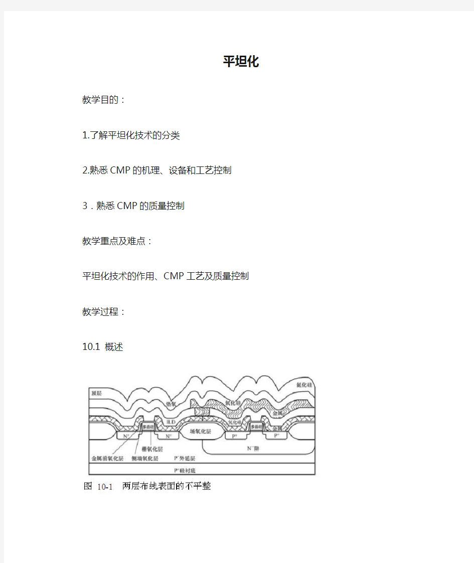 10平坦化要点