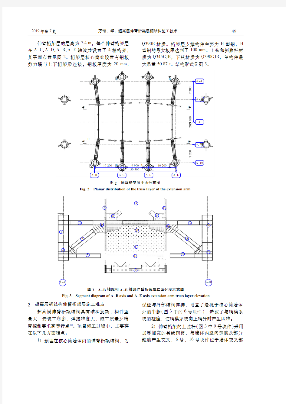 超高层伸臂桁架层钢结构施工技术