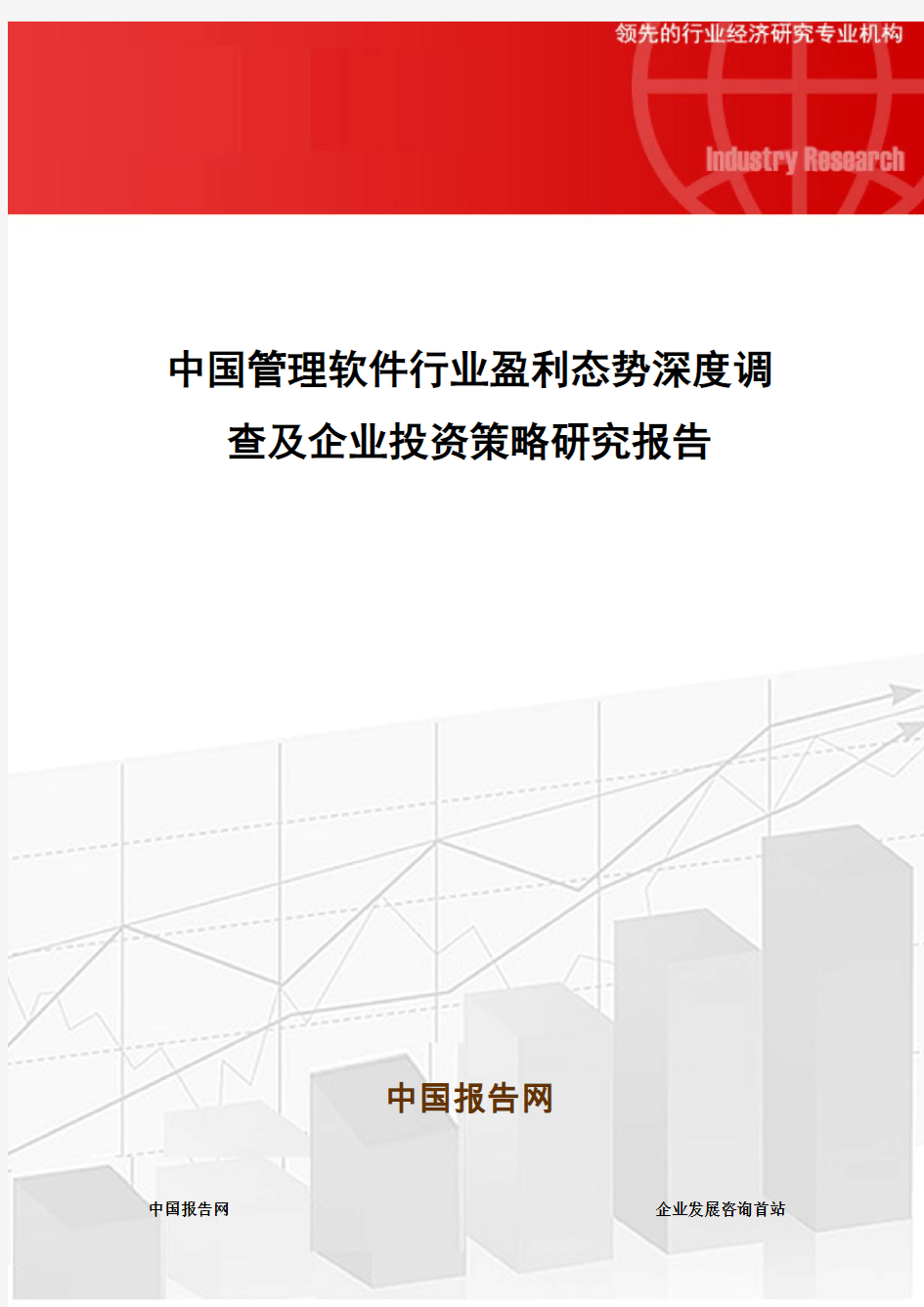 中国管理软件行业盈利态势深度调查及企业投资策略研究报告