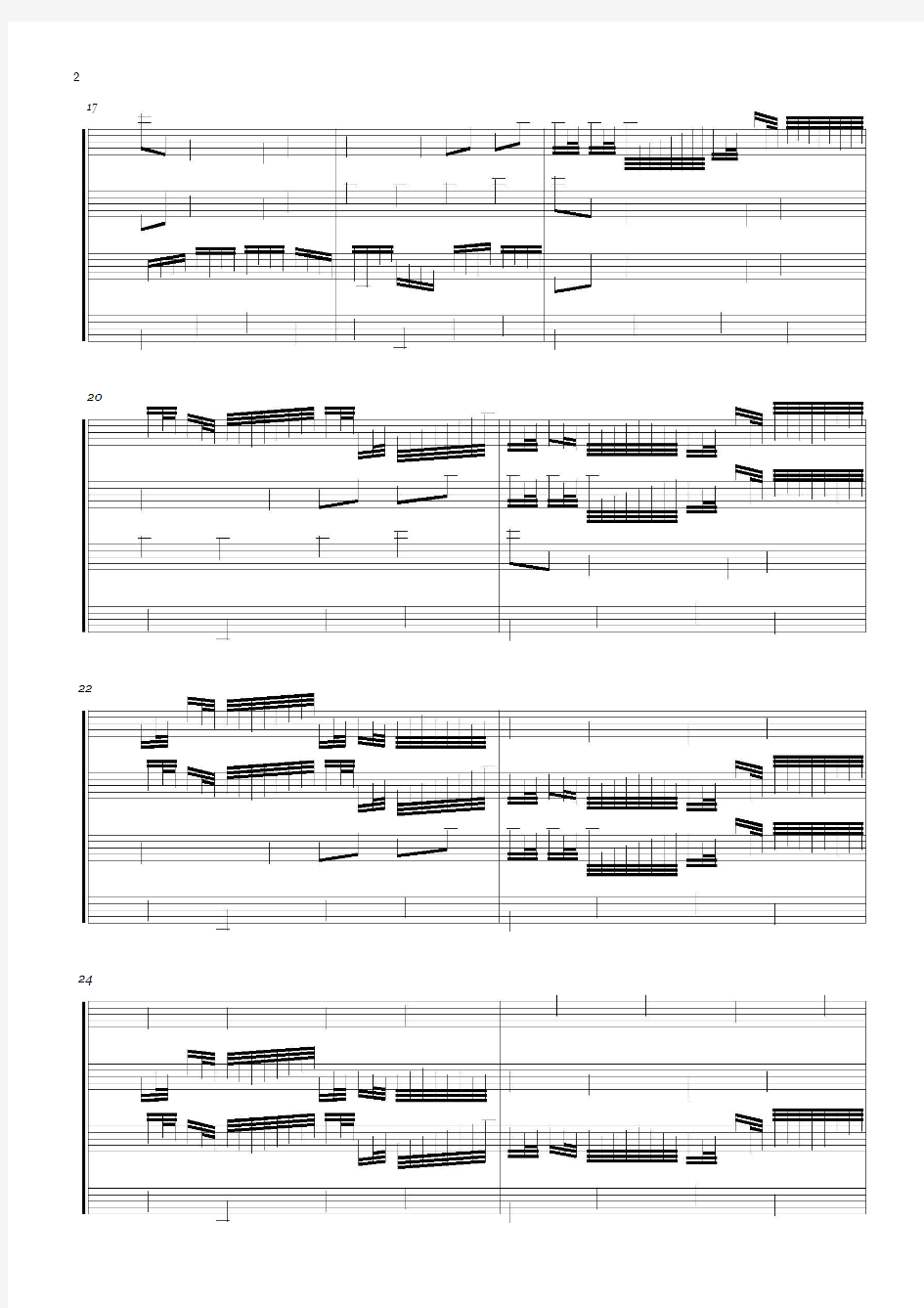 卡农小提琴乐谱(合奏)(1).pdf