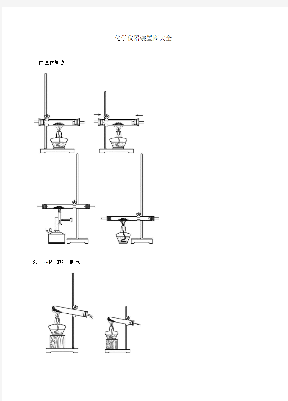 化学各仪器矢量图大全