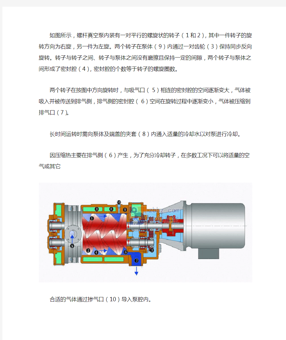 螺杆泵工作原理