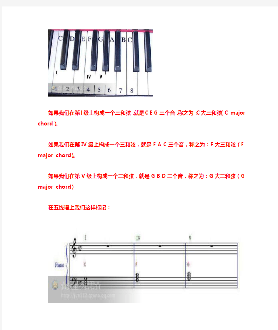 钢琴和弦学习法(超全-超简单)