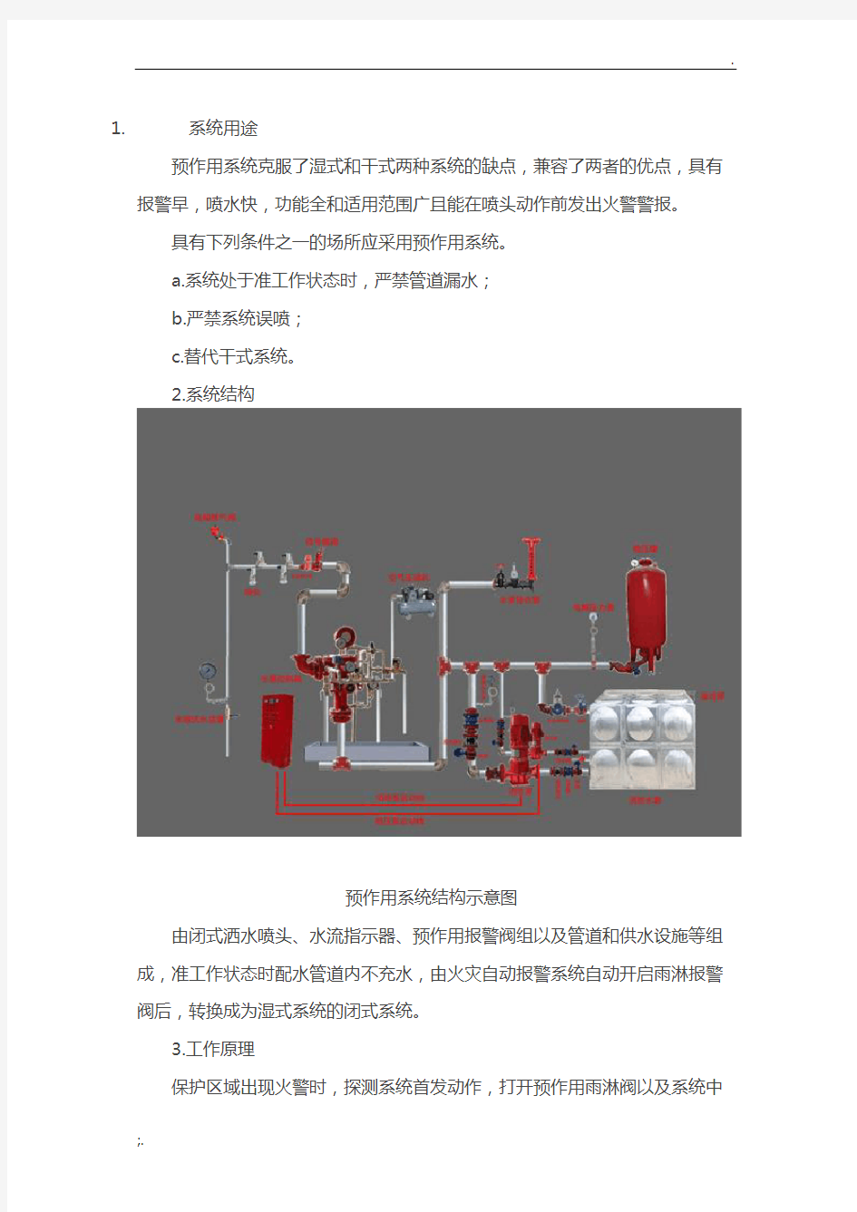 预作用自动喷水灭火系统详解