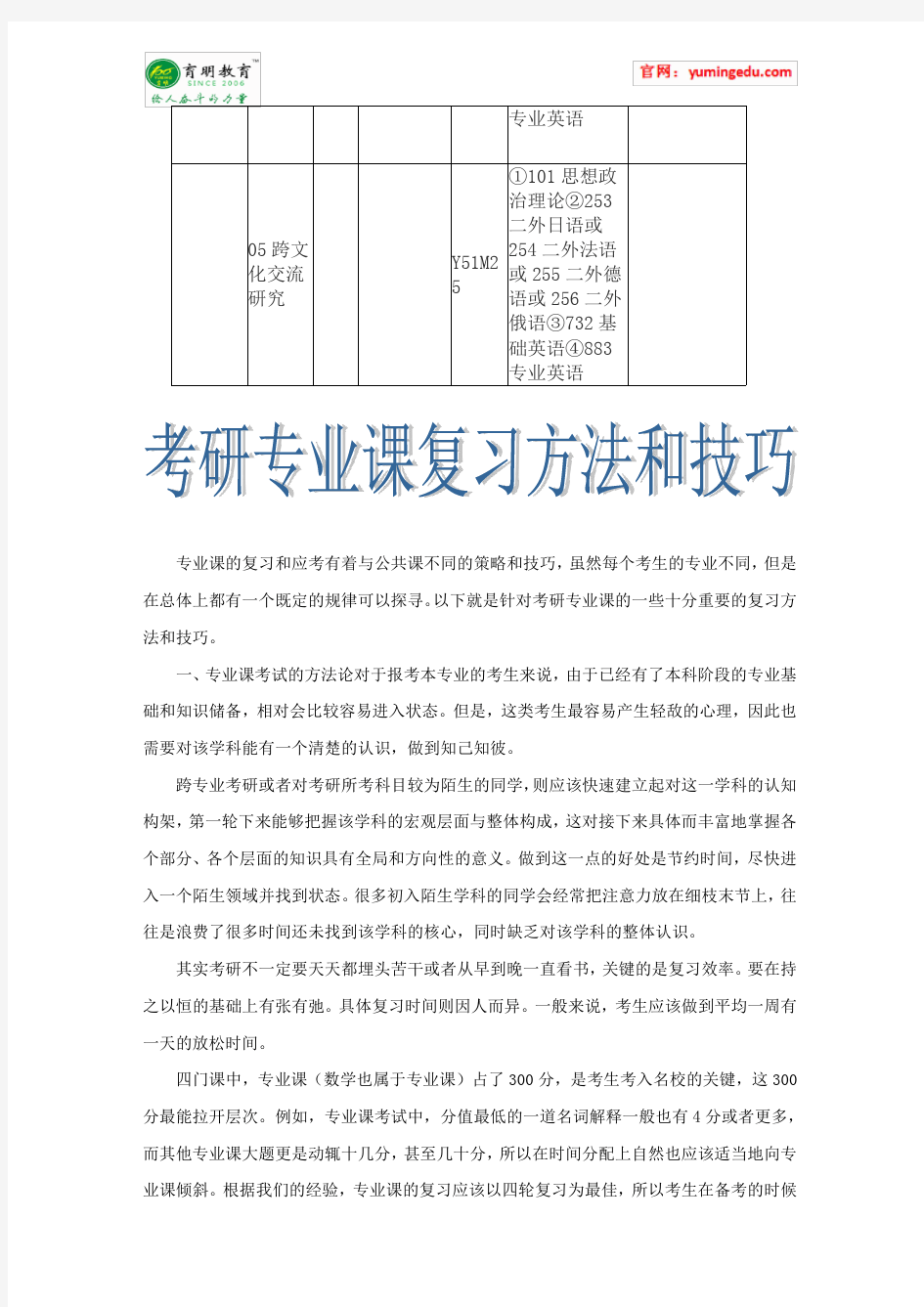 2016年南开大学英语语言文学考研考试科目-考研真题解析-考研参考书